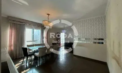 Excelente imóvel de 3 dormitórios no bairro da pompéia - santos - sp