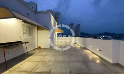 cobertura duplex 4 suites 1 escritorio, churrasqueira gigante vista mar