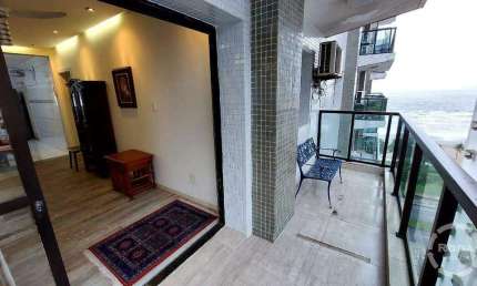 Apartamento com 3 quartos para alugar na Avenida Bartolomeu de Gusmão, --, Boqueirão, Santos