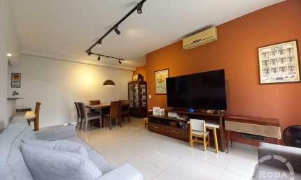 Apartamento Reformado e Mobiliado no Coração do Gonzaga – Condomínio Clube Completo!