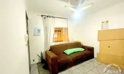 Apartamento térreo com 2 dormitórios à venda no bnh – aparecida, santos/sp