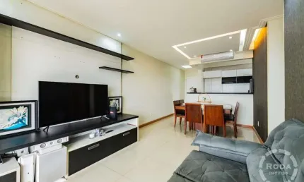 Apartamento espaçoso de 3 dormitórios com suíte e varanda gourmet!!