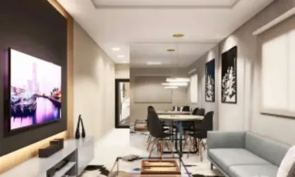 Oportunidade Única em Santos! Triplex Novo, Imponente e Pronto para Morar !!
