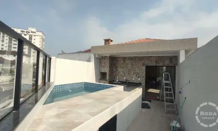 Casa com 3 quartos à venda na Rua Princesa Isabel, --, Vila Belmiro, Santos