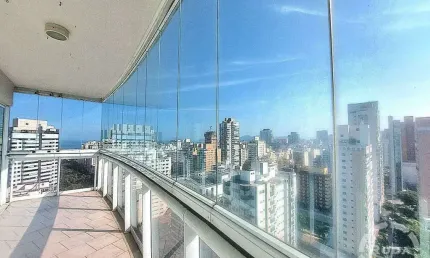 Apartamento 3 dormitórios 2 suites, de frente, com 3 vagas demarcadas a venda no boqueirão -santos -s.p.
