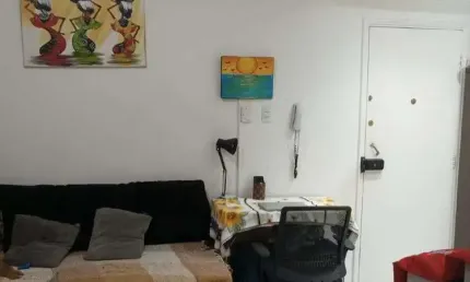 Excelente 1 dormitórios 46m² - bairro: pompéia - santos-sp