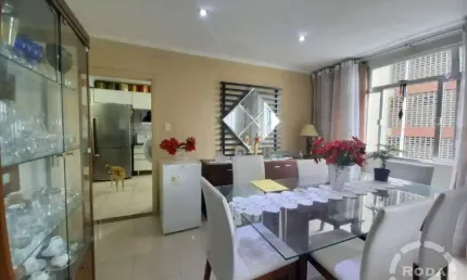 Amplo apartamento de 4 dormitórios (1 suíte) – itararé, são vicente