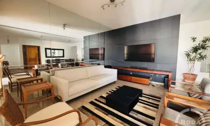Apartamento alto padrão 240m² – 4 suítes, 3 vagas, lazer completo – gonzaga, santos/sp