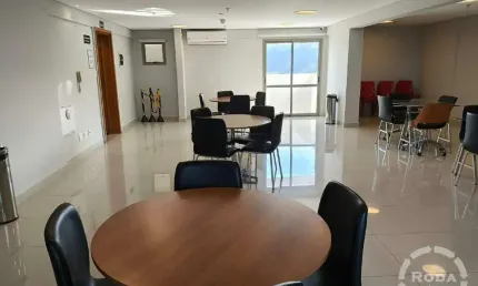 Sala comercial para locação, mobiliada, na vila mathias, em santos (sp)