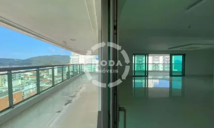 Luxo e Alto Padrão na Ponta da Praia em Apartamento com Vista para o Mar 4 suítes e Lazer Completo