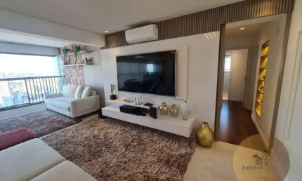 Apartamento à venda com 3 suítes e 160m²,finamente decorado na vila mariana