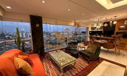 Apartamento à Venda com 186m², 3 Suítes com Sacada Gourmet e Lazer Completo