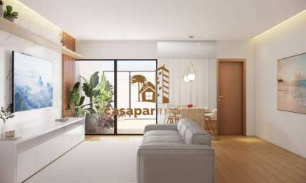 Sobrado à Venda com 202m², 3 Suítes e 2 Vagas Cobertas