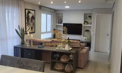 Apartamento à Venda com 123m² e 3 Quartos,  Sacada Gourmet e Lazer Completo