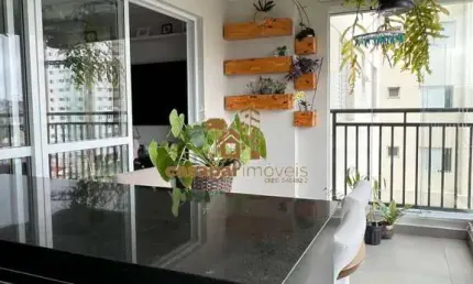 Apartamento à Venda com 103m² e 3 Quartos, Sacada Gourmet e Lazer Completo