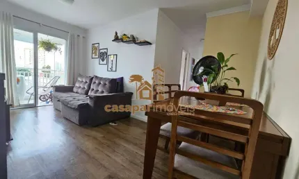 Apartamento no campestre à venda com 72m², 3 quartos com lazer completo