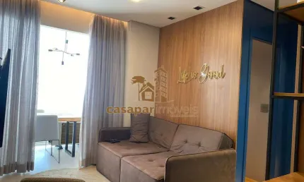 Apartamento no Moov Mobiliado à Venda, 56m² e Vista para a Praça