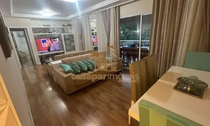 Apartamento à venda com 128m² no catalunya, 3 quartos e lazer completo