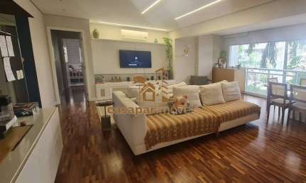 Apartamento para Locação no Mundi com 135m² e 3 Suítes, Lazer Completo