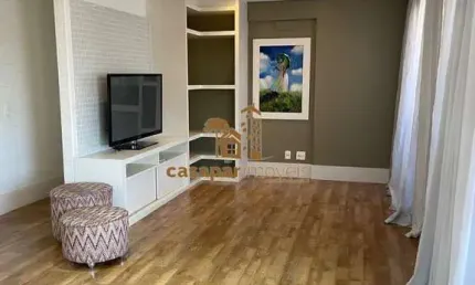 Excelente Apartamento Mobiliado para Locação com 128m², 3 Suítes e Lazer