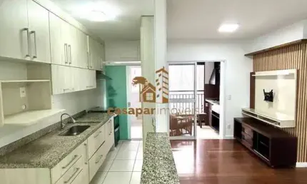 Apartamento à venda com 71m², 3 dormitórios com 2 vagas e lazer completo
