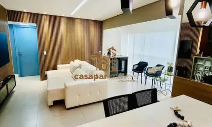 Apartamento para locação com 96 m²,3 quartos, sacada gourmet,lazer completo