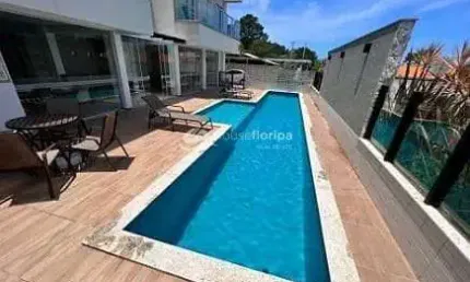 Apartamento de cobertura de 2 quartos com vista privilegiada no condominio perto da praia no coraçã