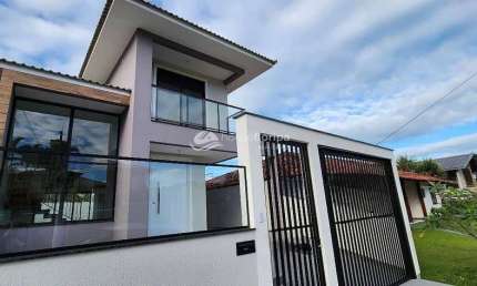 Casa à venda, Lagoa da Conceição, Florianópolis, SC - Casa nova em loteamento, localizada em rua se