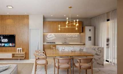 Portal do Ribeirão - Casa à venda em loteamento planejado com 2 suítes no Ribeirão da Ilha, Florian