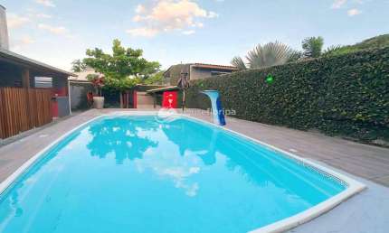 Incrível casa individual à venda com piscina e  4 dormitórios sendo 1 suíte e área gourmet completa