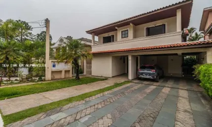Casa em Condomínio para Venda em Santana de Parnaíba, Alphaville, 5 dormitórios, 5 suítes, 7 banheiros, 4 vagas