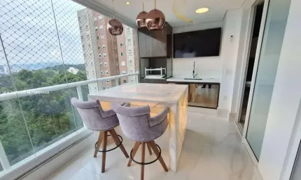 Apartamento para venda em santana de parnaíba, tamboré, 3 dormitórios, 3 suítes, 5 banheiros, 3 vagas
