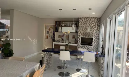 Casa em Condomínio para Venda em Jandira, Nova Higienópolis, 3 dormitórios, 3 suítes, 4 banheiros, 4 vagas