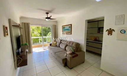 Apartamento em Bertioga, Centro 2 quartos sendo uma suite