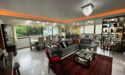 Elegance Imóveis vende apartamento com 150 m2 privativos, 3 dormitórios, suíte, sol leste/norte 2 vagas box garagem. Jardim Planalto Porto Alegre.