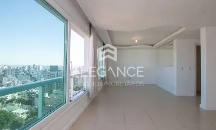 Elegance imóveis vende apartamento em andar alto com vista, 123 m2 privativos, 3 dormitórios, suíte, 2 vagas box garagem. petrópolis porto alegre.