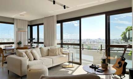 Apartamento para comprar 94 m2 privativos finamente decorado com 2 dormitórios 2 suítes 2 vagas box/garagem petrópolis porto alegre. elegance imóveis