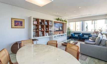 Apartamento para comprar decorado por arquiteto com 105 m2 e 3 dormitórios suíte 2 vagas/box/garagem Petrópolis Porto Alegre. Elegance Imóveis