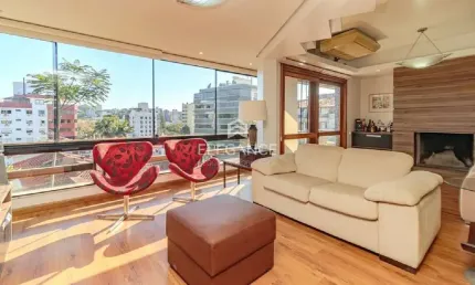 Cobertura com 3 quartos à venda na avenida montreal, 483, jardim lindóia, porto alegre, 272 m2 por r$ 1.278.000