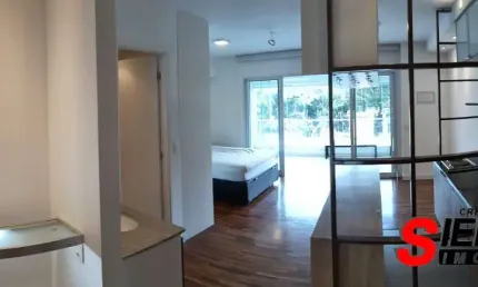Apartamento para locação na Consolação: 1 quarto, 1 banheiro e 1 vaga de garagem!