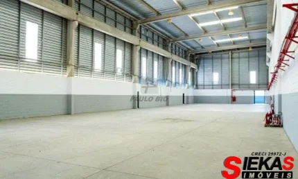 Locação de galpão comercial em mauá-sp, bairro loteamento industrial coral: 1 banheiro, 1.300 m² de área.