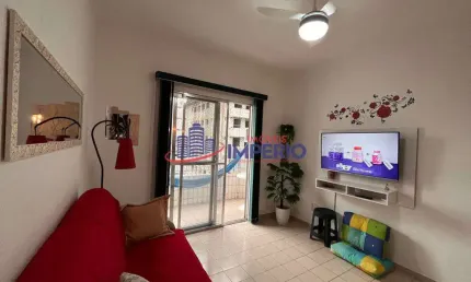 Apartamento com 1 dorm, Ocian, Praia Grande - R$ 319 mil, Cod: 13114