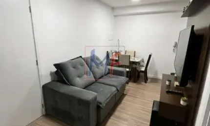 Ref 16.177 - lindo apartamento no jardim vila rica - santo andré, com 39 m²a.u.,  2 dormitórios, sala, cozinha, banheiro, área serviço, 1 vaga.