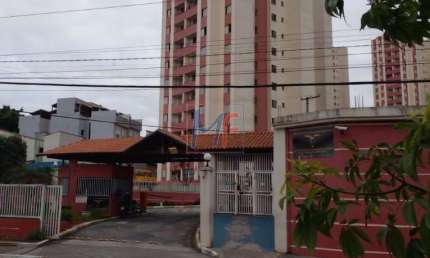 REF: 16.573 Lindo apto no Jardim do Estádio - Santo André,  54 m² a.u. , 2 quartos, sala com sacada, cozinha, área de serviço, 1 vaga e lazer.