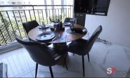 Ref 16.638 - excelente apto no pq. continental, 64,5 m² a. u., 2 dormitórios (1 suíte), sala, cozinha, banheiro, varanda gourmet, 1 vaga e lazer.
