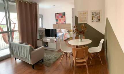 REF 16.655 - Excelente Apto Studio no Sumarezinho, 36 m² a.u., 1 dormitório, sala, cozinha, banheiro, 1 vaga e lazer.