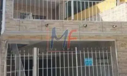 Excelente sobrado no Jd. Campo Limpo, 320m² a.u, 3 quartos (1 suíte), sala, cozinha, banheiro, lavanderia e 5 vagas de garagem. REF 16.783