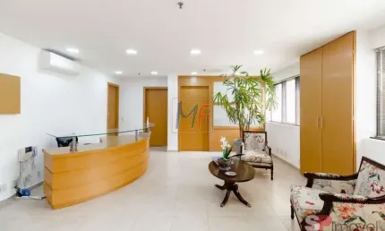 Ref 16.859 - excelente sala comercial no jardim paulista, 160m² a.u., recepção, cozinha, 4 banheiros, 7 salas e 3 vagas, prox. av. paulista.