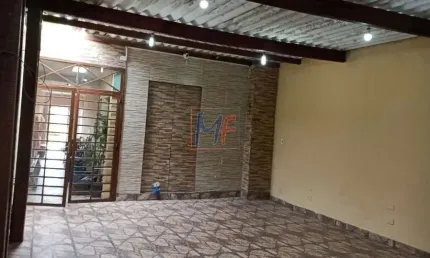 Ref 16.960 - excelente sobrado na vila são paulo, 200m² a.u., 3 quartos, sala, cozinha, lavanderia, escritório, quintal, depósito, porão, 2 vagas.