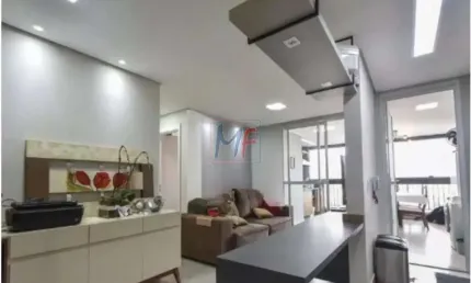 REF: 15.878 - Lindo apartamento em Santo Amaro, 70 m² a.u., 2 quartos (1 suíte), sala planejada, cozinha, varanda gourmet, 2 vagas e Lazer.